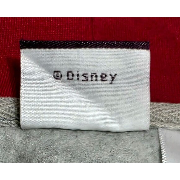 Disney Mickey Mouse Winking Hoodie Sweatshirt Gray Fleece Sweater Womens Plus 4X - Picture 7 of 13